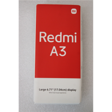 SALE OUT. Xiaomi Redmi A3 (Star Blue) Dual SIM 6.71 IPS LCD 720x1600/2.2GHz&1.6GHz/64GB/3GB RAM/Android 14/microSDXC/WiFi,BT,4G,MZB0GLEEU , Xiaomi Redmi , A3 , Star Blue , 6.71 , IPS LCD , 720 x 1650 pixels , Mediatek Helio G36 (12 nm) , Internal RAM 