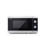 Sharp , Microwave Oven with Grill , YC-MG01E-S , Free standing , 800 W , Grill , Silver