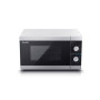 Sharp , Microwave Oven with Grill , YC-MG01E-S , Free standing , 800 W , Grill , Silver