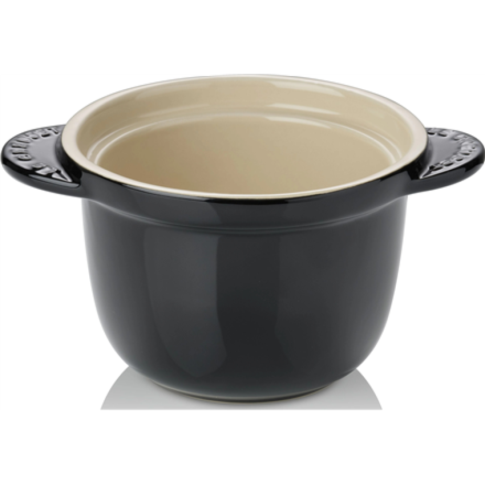 Le Creuset , Cocotte Every Mini Pot , 0.45 L , Stoneware , Black , Dishwasher proof , Lid included