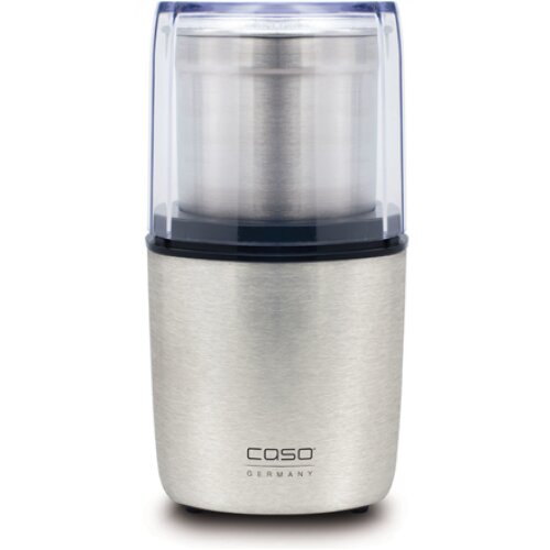 Caso , Electric coffee grinder , 1830 , 200 W W , Coffee beans capacity 90 g , Lid safety switch , Number of cups 8 pc(s) , Pulse function , Stainless steel