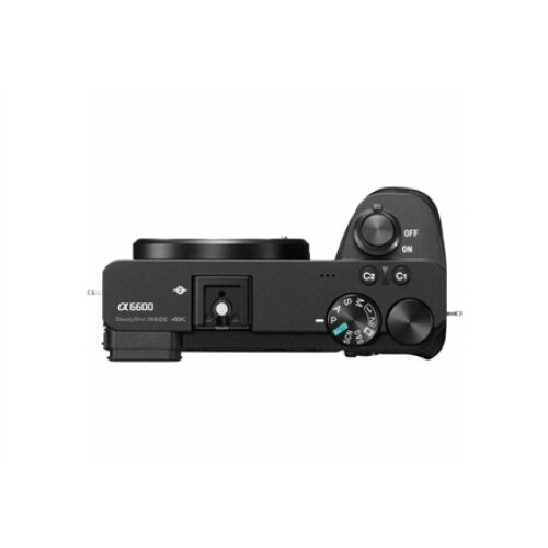 Sony ILCE-6600 E-Mount Camera, Black , Sony , E-Mount Camera , ILCE-6600 , Mirrorless Camera body , 24.2 MP , ISO sensitivity (max) 102400 , Display diagonal 3.0 , Video recording , Wi-Fi , Fast Hybrid AF , Magnification 1.07 x , Viewfinder , CMOS , Black
