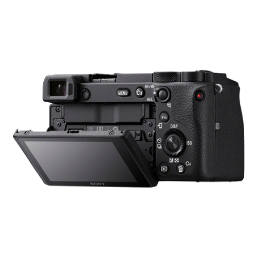 Sony ILCE-6600 E-Mount Camera, Black , Sony , E-Mount Camera , ILCE-6600 , Mirrorless Camera body , 24.2 MP , ISO sensitivity (max) 102400 , Display diagonal 3.0 , Video recording , Wi-Fi , Fast Hybrid AF , Magnification 1.07 x , Viewfinder , CMOS , Black
