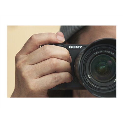 Sony ILCE-6600 E-Mount Camera, Black , Sony , E-Mount Camera , ILCE-6600 , Mirrorless Camera body , 24.2 MP , ISO sensitivity (max) 102400 , Display diagonal 3.0 , Video recording , Wi-Fi , Fast Hybrid AF , Magnification 1.07 x , Viewfinder , CMOS , Black