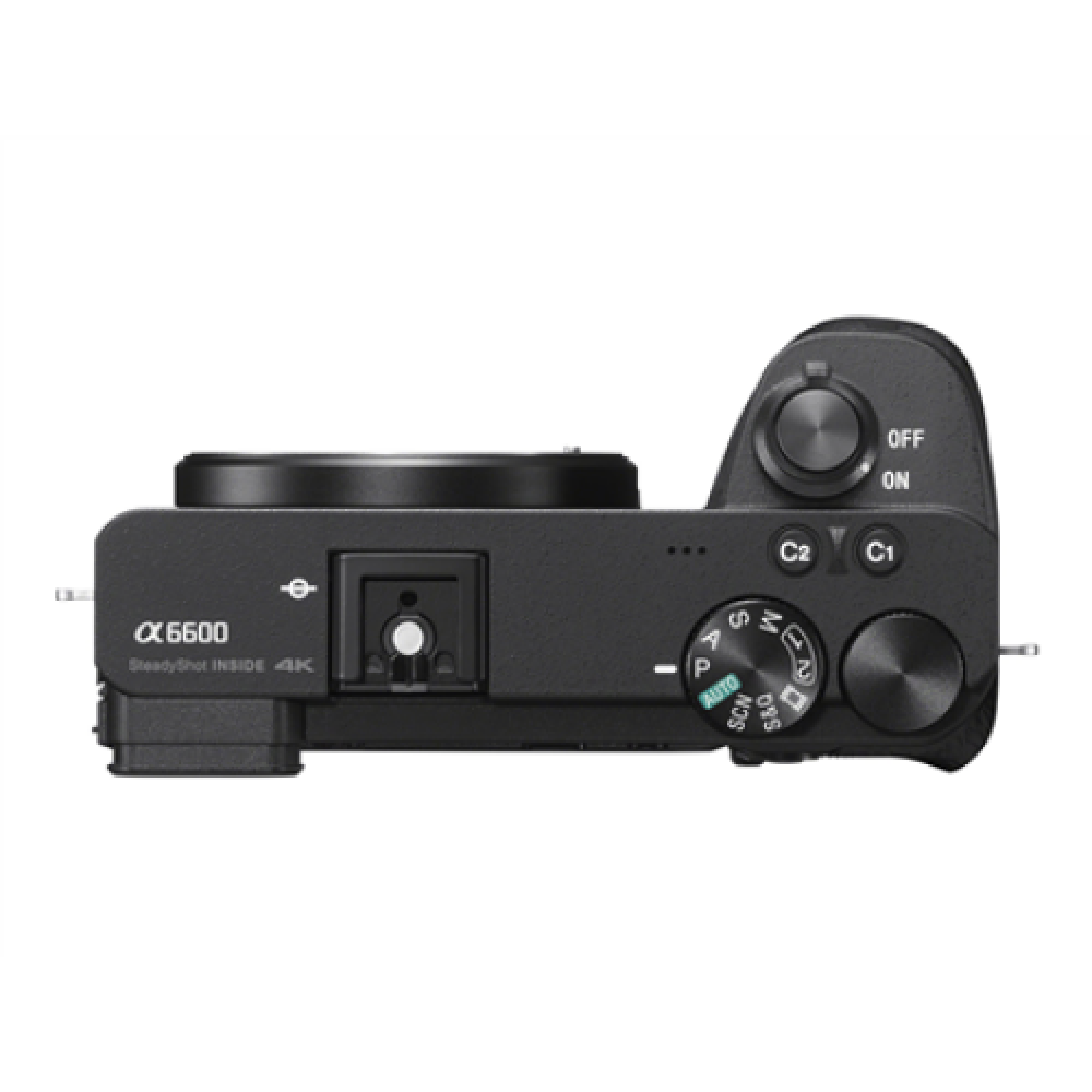 Sony ILCE-6600 E-Mount Camera, Black , Sony , E-Mount Camera , ILCE-6600 , Mirrorless Camera body , 24.2 MP , ISO sensitivity (max) 102400 , Display diagonal 3.0 , Video recording , Wi-Fi , Fast Hybrid AF , Magnification 1.07 x , Viewfinder , CMOS , Black