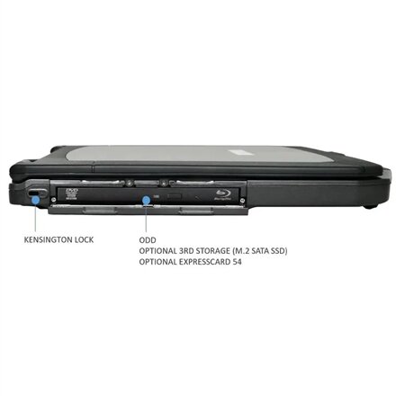 Durabook S14I G2 i5 Basic 14 FHD Intel Core i5-1135G7/8GB/256GB/Intel UHD Graphics/Win11 Pro/English kbd/Black/3Y Warranty , Durabook