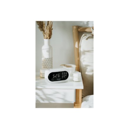 Adler LED clock with thermometer , AD 1186