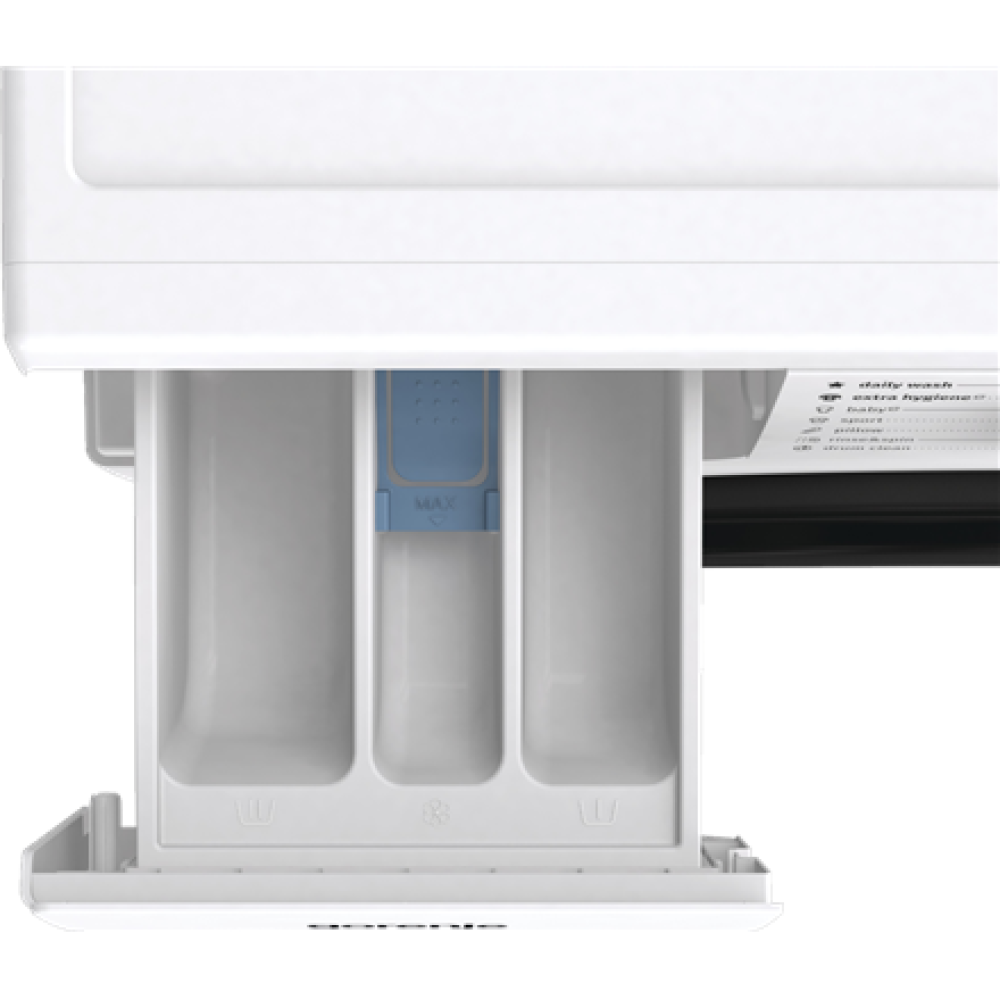 Gorenje Washing Machine , W3NGPI62SBS , Energy efficiency class B , Front loading , Washing capacity 6 kg , 1200 RPM , Depth 47 cm , Width 60 cm , LCD , Steam function