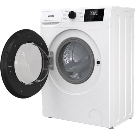 Gorenje , Washing Machine , W3NGPI62SBS , Energy efficiency class B , Front loading , Washing capacity 6 kg , 1200 RPM , Depth 47 cm , Width 60 cm , LCD , Steam function