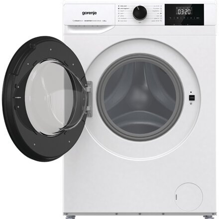 Gorenje , Washing Machine , W3NGPI62SBS , Energy efficiency class B , Front loading , Washing capacity 6 kg , 1200 RPM , Depth 47 cm , Width 60 cm , LCD , Steam function