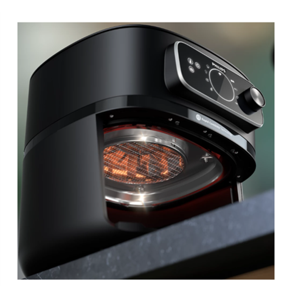 Philips XXL Airfryer , HD9876/90 Ovi , Power 2200 W , Capacity 8.3 L , Black