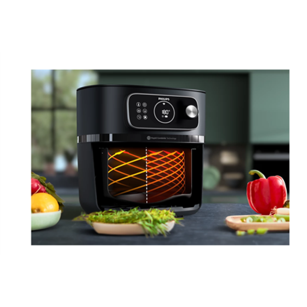 Philips XXL Airfryer , HD9876/90 Ovi , Power 2200 W , Capacity 8.3 L , Black