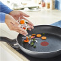 TEFAL Pan , H0560642 , Frying , Diameter 28 cm , Suitable for induction hob , Fixed handle , Black
