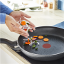 TEFAL Pan , H0560642 , Frying , Diameter 28 cm , Suitable for induction hob , Fixed handle , Black