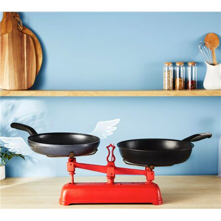 TEFAL Pan , H0560642 , Frying , Diameter 28 cm , Suitable for induction hob , Fixed handle , Black
