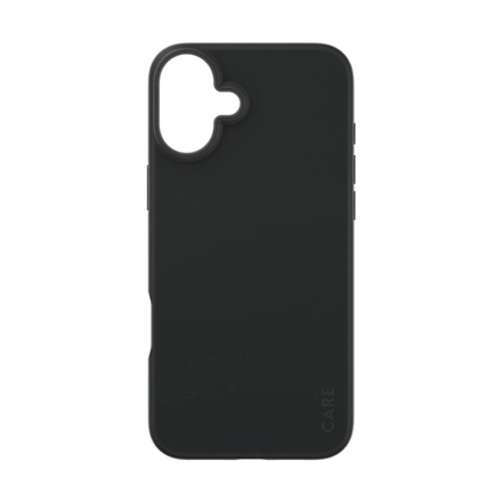 CARE by PanzerGlass Case Fashion , Back protection , Apple , iPhone 16 Plus , Recycled plastic , Black