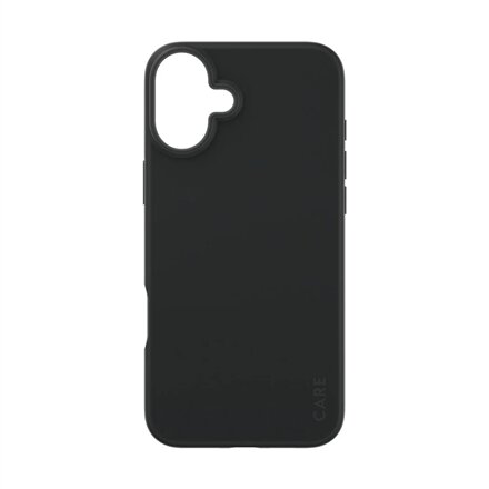 CARE by PanzerGlass Case Fashion , Back protection , Apple , iPhone 16 Plus , Recycled plastic , Black