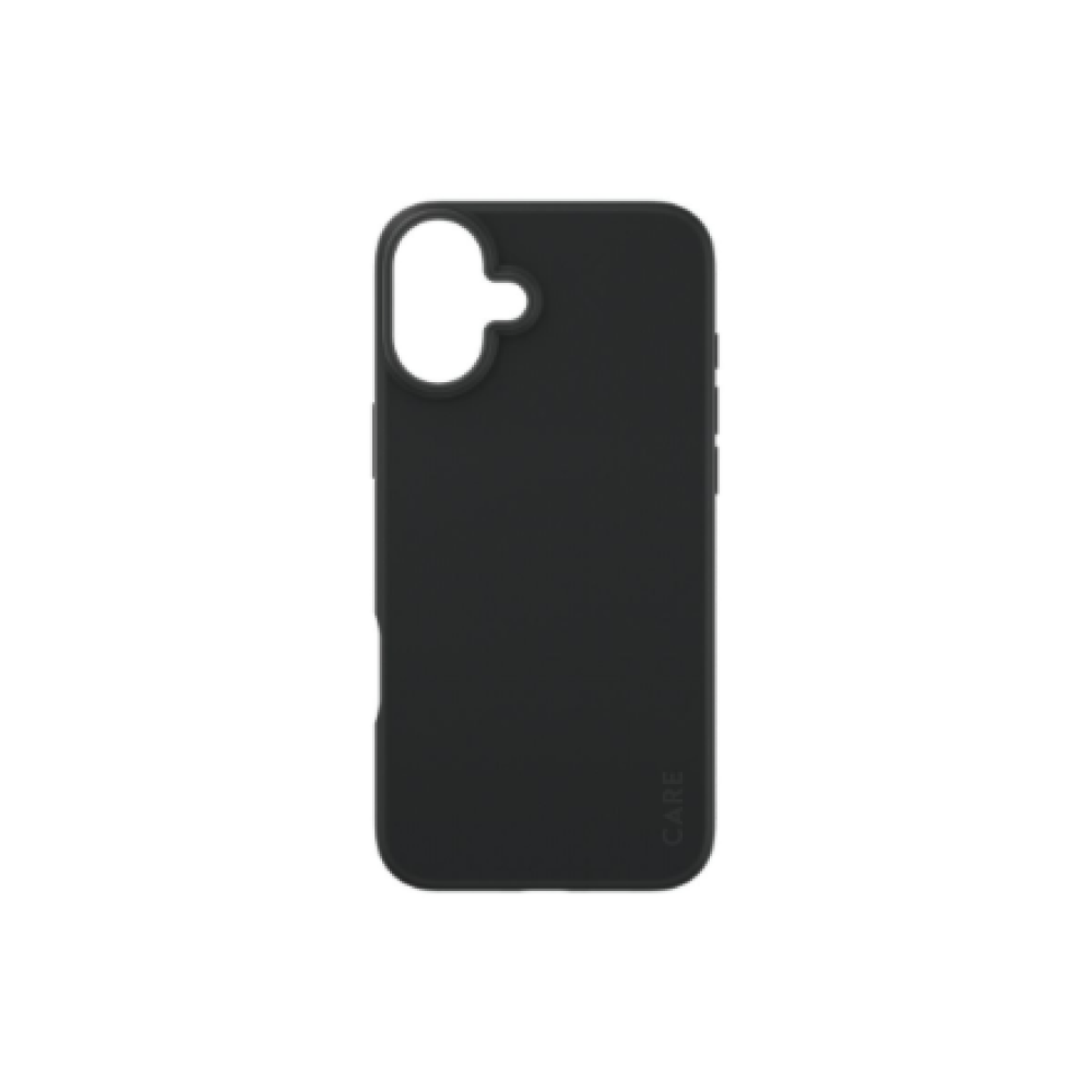 CARE by PanzerGlass Case Fashion , Back protection , Apple , iPhone 16 Plus , Recycled plastic , Black