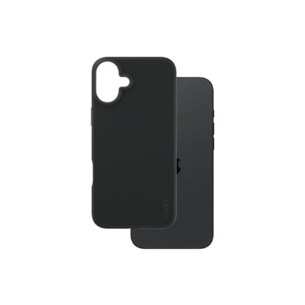 CARE by PanzerGlass Case Fashion , Back protection , Apple , iPhone 16 Plus , Recycled plastic , Black