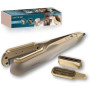 Cecotec Air Straightener , AirLisse 2in1 ForceDry Champagne , Ceramic heating system , Number of heating levels 4 , 1000 W , Beige