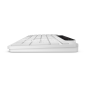 Lenovo 800 Self-Charging Bluetooth Keyboard-US English , Keyboard , Bluetooth , US English , White