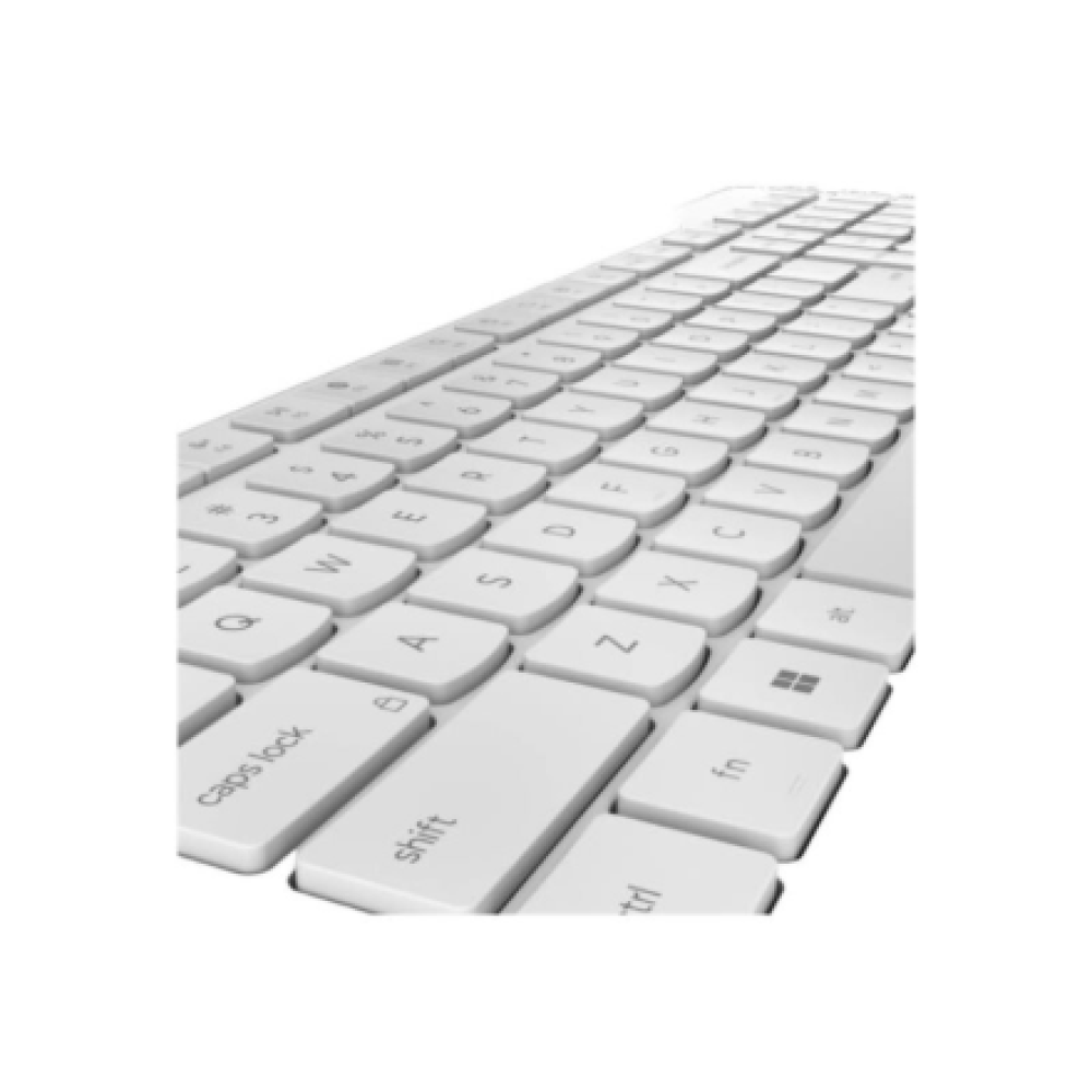 Lenovo 800 Self-Charging Bluetooth Keyboard-US English , Keyboard , Bluetooth , US English , White