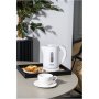 Mesko , Kettle , MS 1376 , Electric , 850 W , 0.8 L , Plastic , 360° rotational base , White
