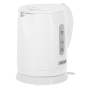 Mesko Kettle , MS 1376 , Electric , 850 W , 0.8 L , Plastic , 360° rotational base , White