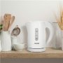 Mesko , Kettle , MS 1376 , Electric , 850 W , 0.8 L , Plastic , 360° rotational base , White