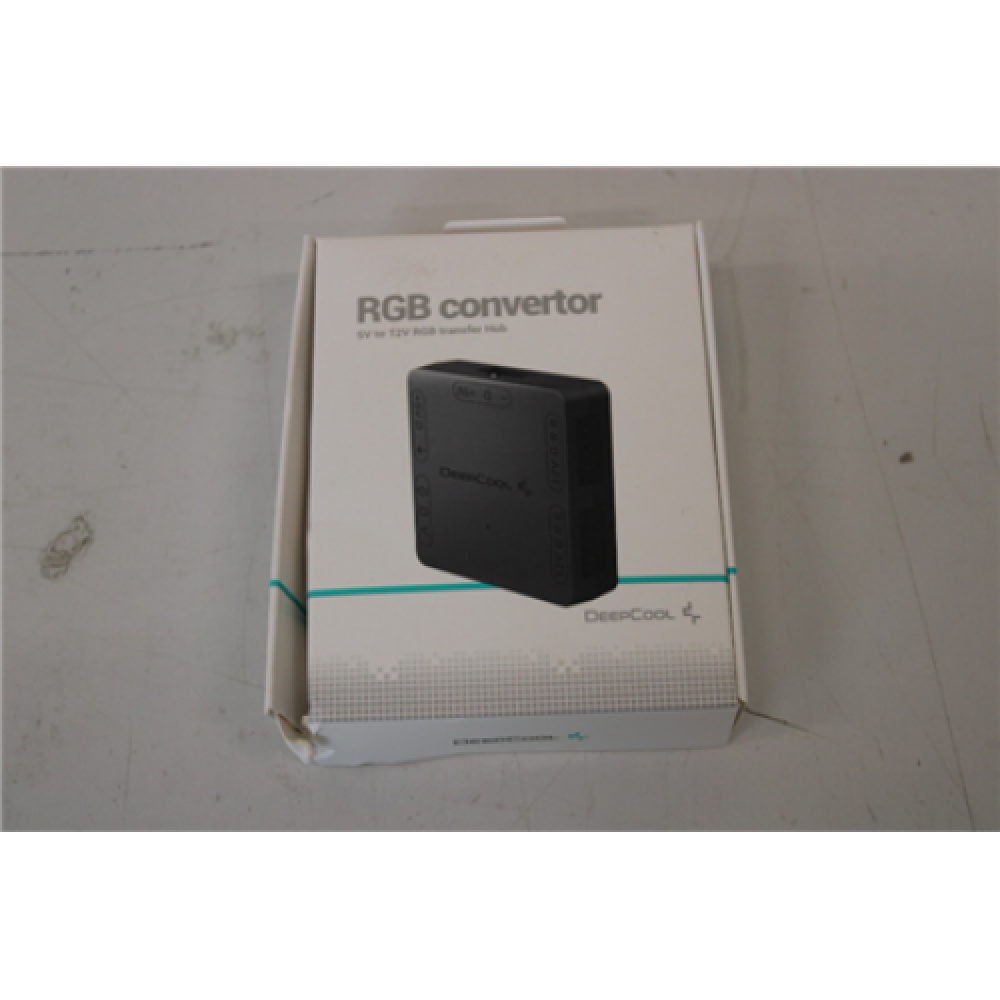 SALE OUT. Deepcool RGB convertor DAMAGED PACKAGING Black 45 x 45 x 12 mm