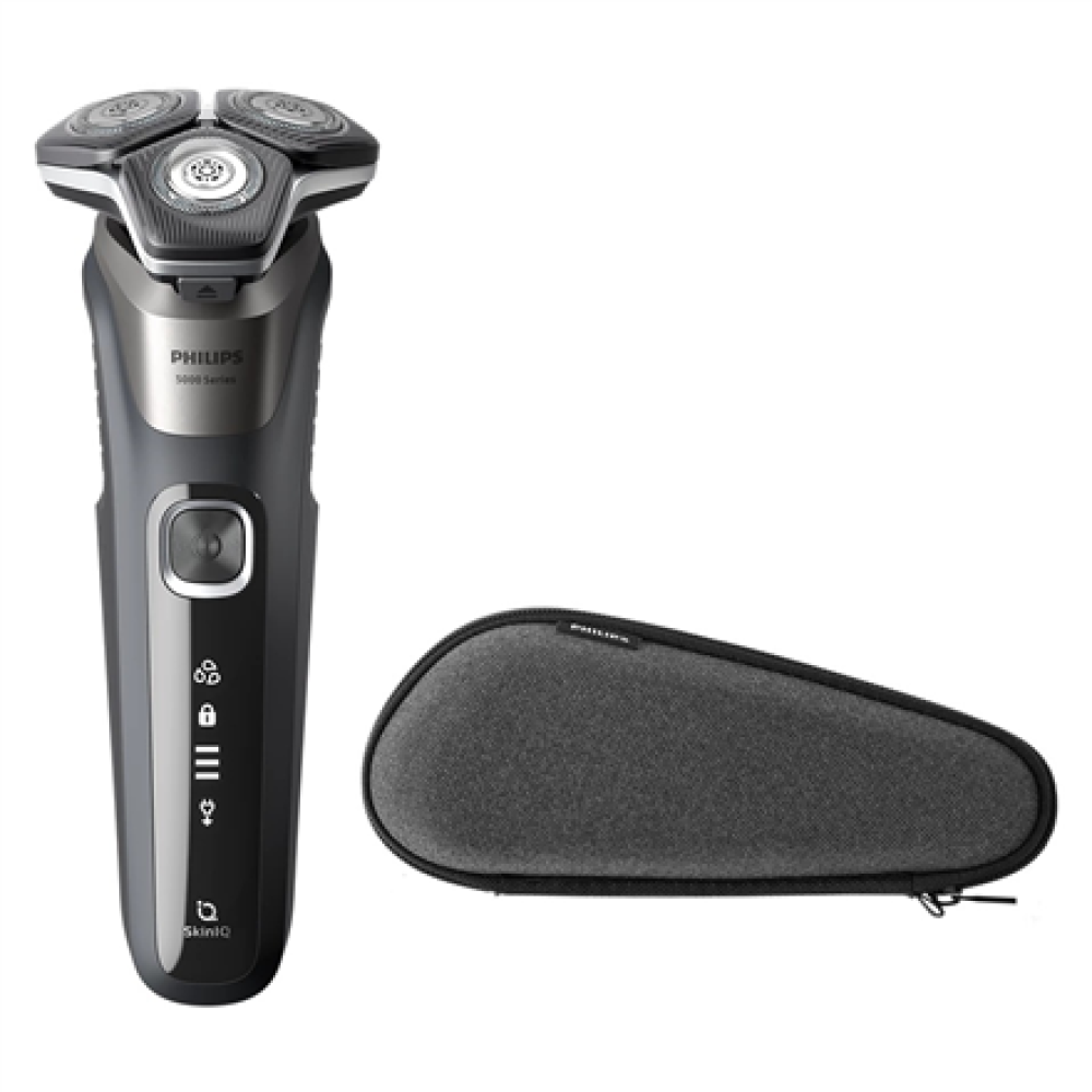 Philips , Shaver , S5887/30 , Operating time (max) 60 min , Wet & Dry , Lithium Ion , Charcoal Gray