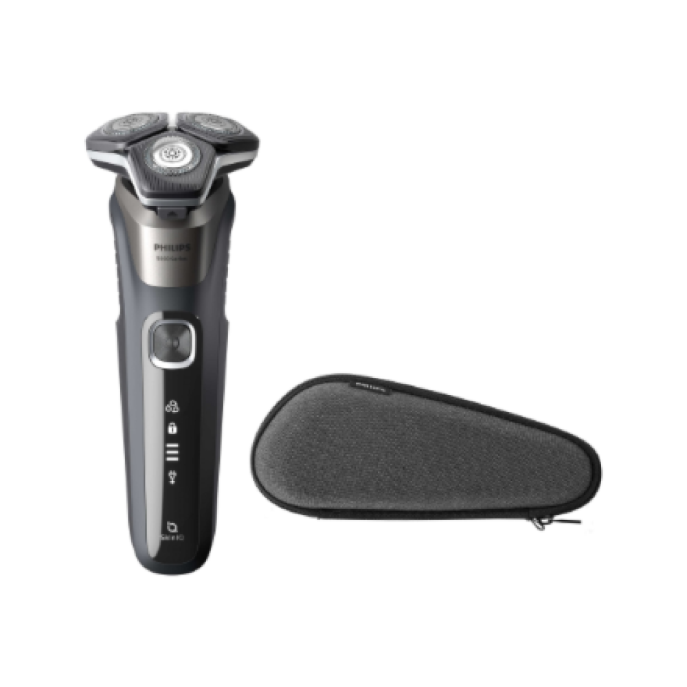 Philips , Shaver , S5887/30 , Operating time (max) 60 min , Wet & Dry , Lithium Ion , Charcoal Gray