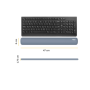Fellowes , Breyta Keyboard Wrist Rest , Marine