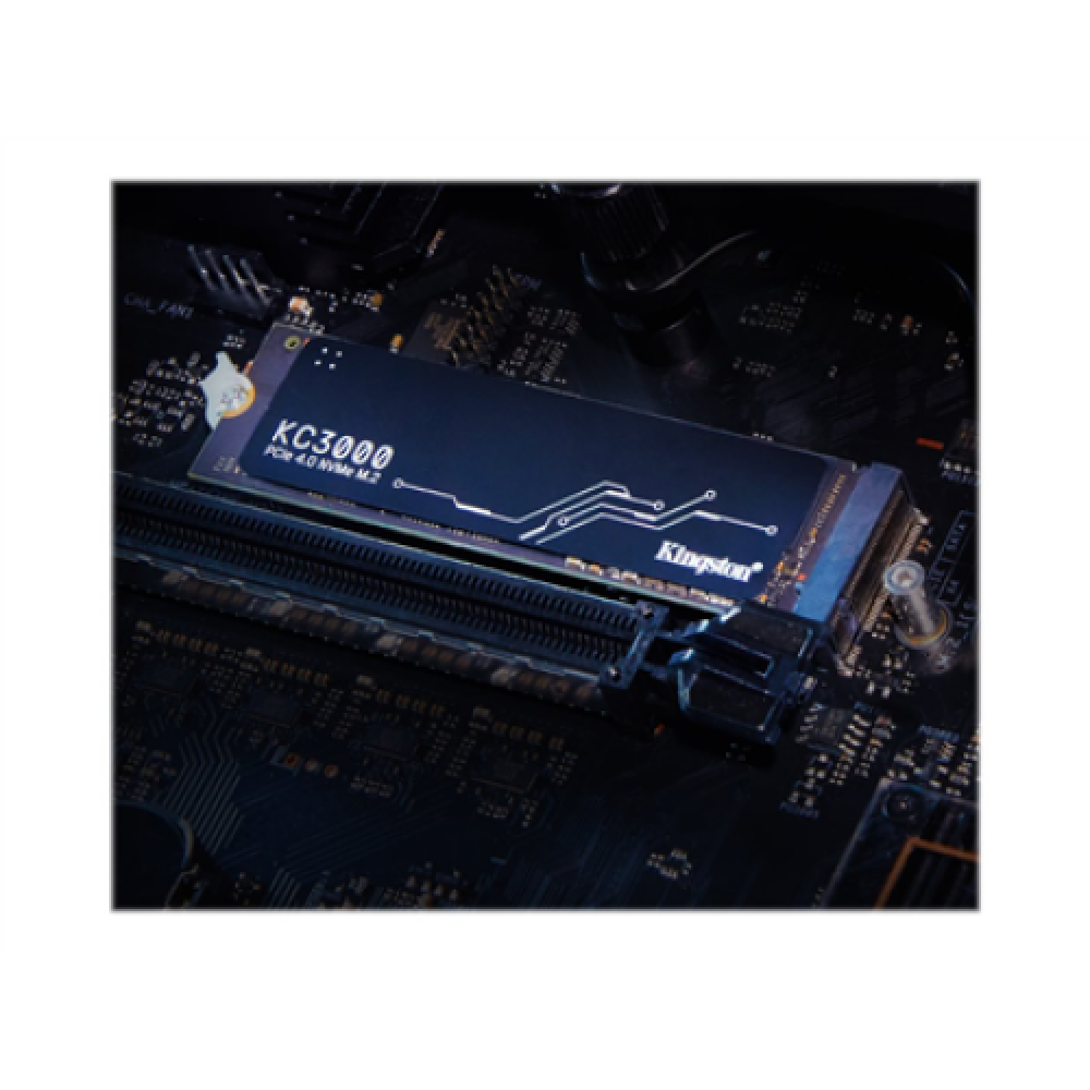 Kingston , SSD , KC3000 , 1024 GB , SSD form factor M.2 2280 , Solid-state drive interface PCIe 4.0 NVMe M.2 , Read speed 7000 MB/s , Write speed 6000 MB/s
