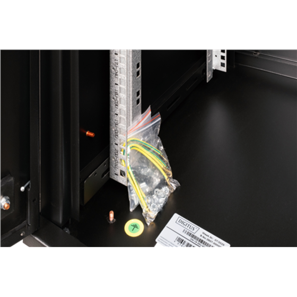 Digitus Wall Mounting Cabinet , DN-19 20U-6/6-SW , Black