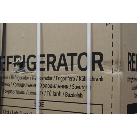 SALE OUT. LG GBV3200CPY Refrigerator, Free-standing, Bottom freezer, C, Height 2,03 m, Net fridge 277 L, Net freezer 110 L, Silver , LG Refrigerator , GBV3200CPY , Energy efficiency class C , Free standing , Combi , Height 203 cm , No Frost system , Fridg