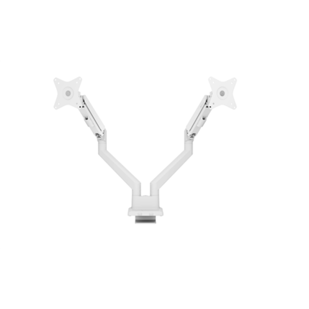 Arozzi Desk Mount , Neo Duo - Gas Spring Monitor Arm AZ-ALZARE-NEO-DUO-WT , Tilt, Swivel, Rotation , Maximum weight (capacity) 9 kg , White