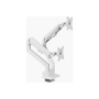 Arozzi Desk Mount , Neo Duo - Gas Spring Monitor Arm AZ-ALZARE-NEO-DUO-WT , Tilt, Swivel, Rotation , Maximum weight (capacity) 9 kg , White