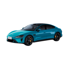 Xiaomi SU7 1:18 Die-cast Model Car , Aqua Blue , Zinc alloy, ABS, SAN and PVC