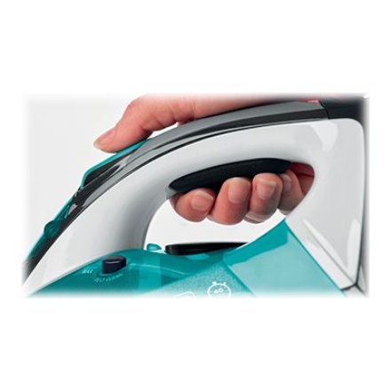 Polti Iron PLEU0254 Vaporella Quick & Comfort QC120 Steam Iron 2200 W Water tank capacity 300 ml Continuous steam 30 g/min White/Blue/Black