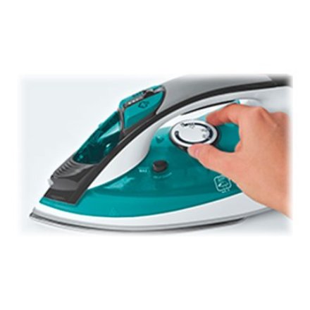 Polti Iron PLEU0254 Vaporella Quick & Comfort QC120 Steam Iron 2200 W Water tank capacity 300 ml Continuous steam 30 g/min White/Blue/Black
