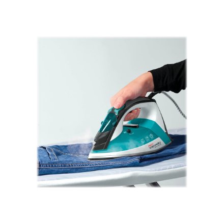 Polti Iron PLEU0254 Vaporella Quick & Comfort QC120 Steam Iron 2200 W Water tank capacity 300 ml Continuous steam 30 g/min White/Blue/Black