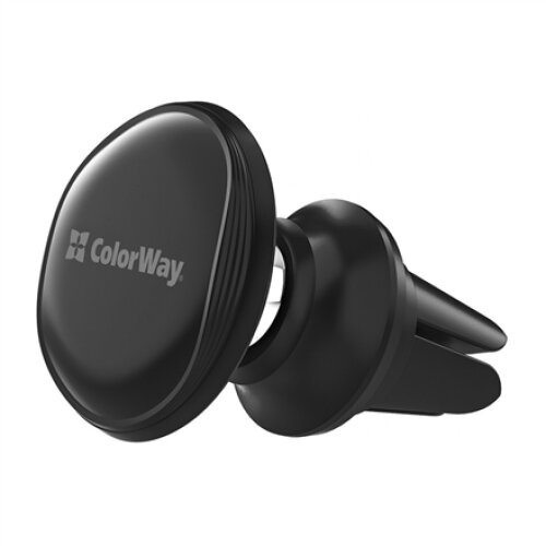 ColorWay , Air Vent-4 , Magnetic Car Holder For Smartphone , Adjustable , Magnetic , Black , Car air duct deflector mount. The non-slip surface of the holder pads will protect the dashboard from damage and scratches and prevent the possibility of slipping