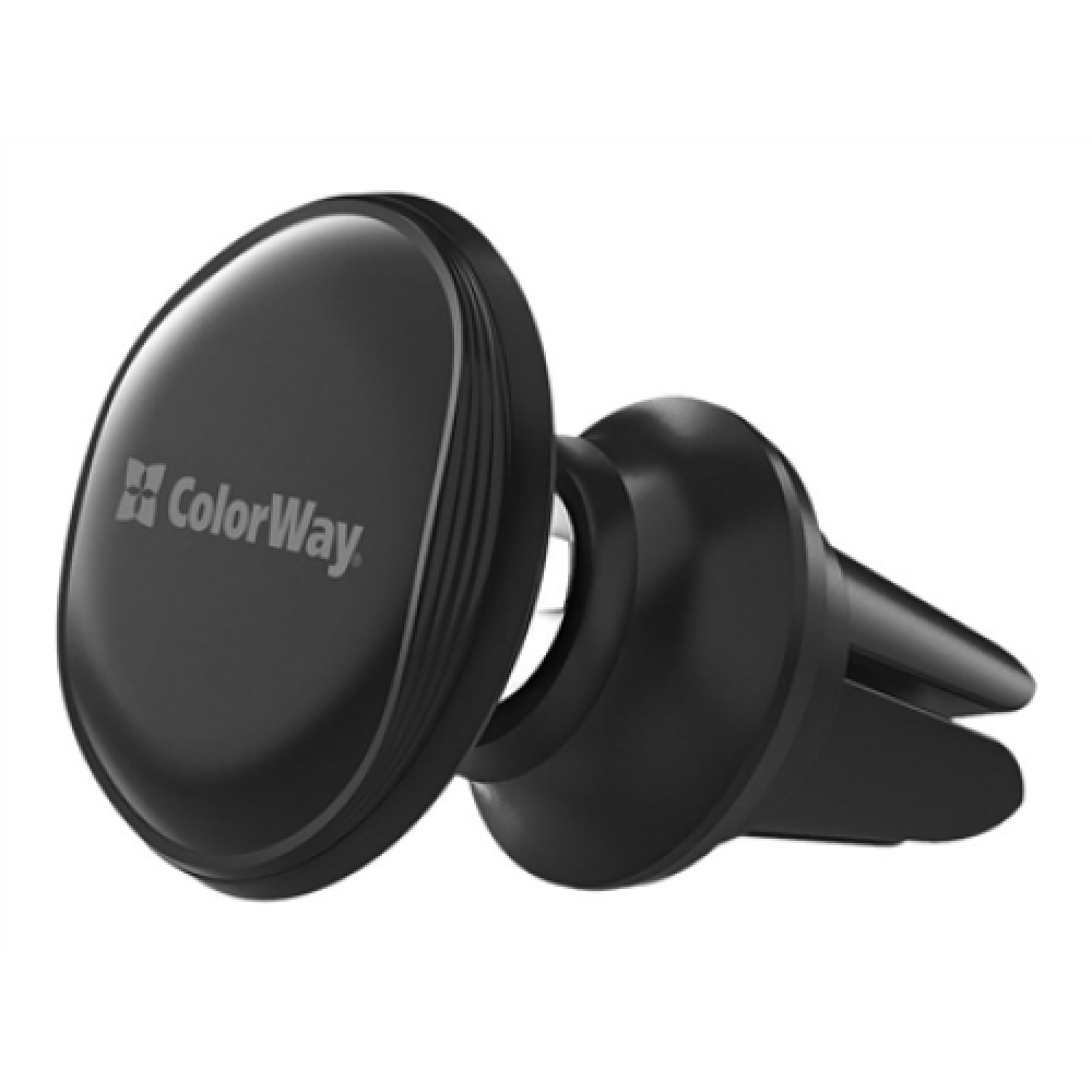 ColorWay , Air Vent-4 , Magnetic Car Holder For Smartphone , Adjustable , Magnetic , Black , Car air duct deflector mount. The non-slip surface of the holder pads will protect the dashboard from damage and scratches and prevent the possibility of slipping