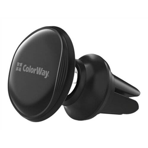 ColorWay , Air Vent-4 , Magnetic Car Holder For Smartphone , Adjustable , Magnetic , Black , Car air duct deflector mount. The non-slip surface of the holder pads will protect the dashboard from damage and scratches and prevent the possibility of slipping