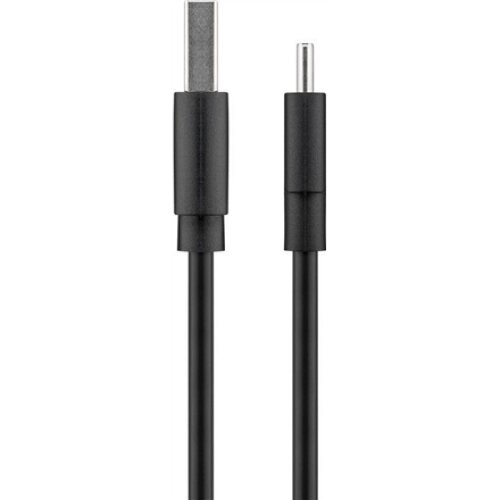Goobay 59122 USB 2.0 cable (USB-C™ to USB A), black , Goobay , USB-C to USB-A