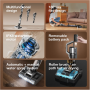 Jimmy Vacuum cleaner and washer , PW11 , Cordless operating , Washing function , 400 W , 21.6 V , Operating time (max) 75 min , Black/Silver , Warranty 24 month(s)