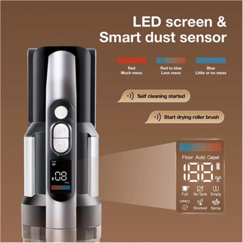 Jimmy Vacuum cleaner and washer , PW11 , Cordless operating , Washing function , 400 W , 21.6 V , Operating time (max) 75 min , Black/Silver , Warranty 24 month(s)