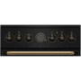 Gorenje Cooker , GECS5B70CLB , Hob type Vitroceramic , Oven type Electric , Black , Width 50 cm , Depth 59.4 cm , Energy efficiency class A , 70 L