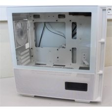 SALE OUT. Deepcool CH360 MID TOWER CASE, White , Deepcool , CH360 , White , Mid Tower , DEFECTIVE GLASS , Power supply included No , ATX PS2